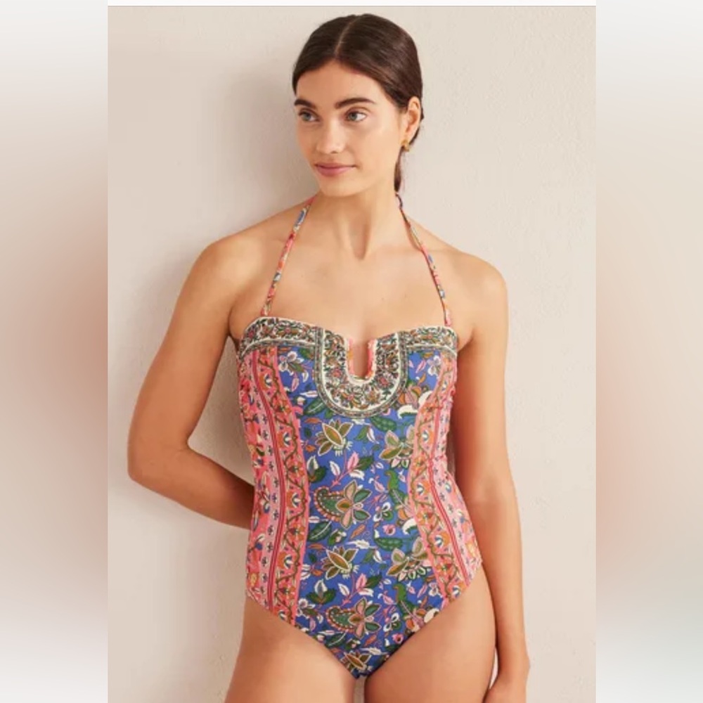 Boden: U bar, Nero Paisley design. New, with tags.